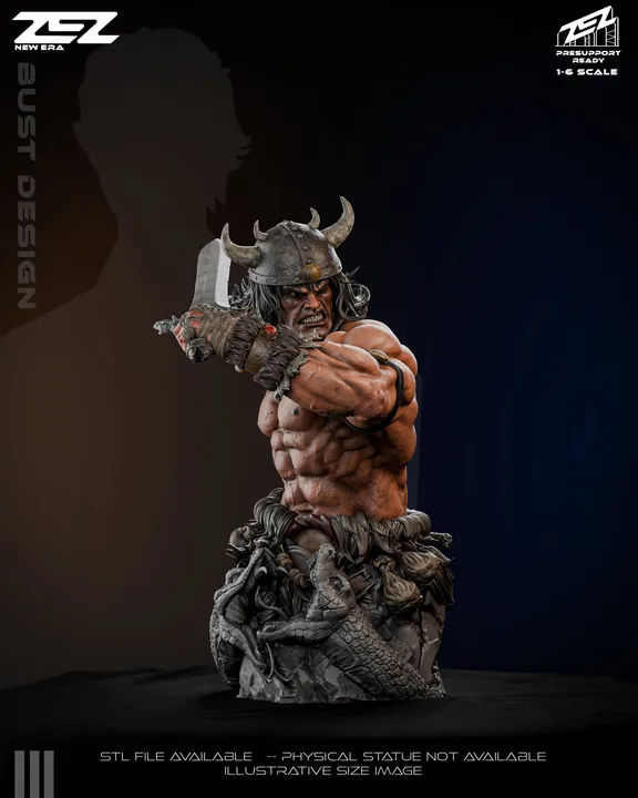 Conan Bust