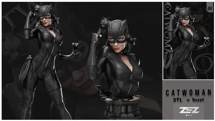 Catwoman Bust