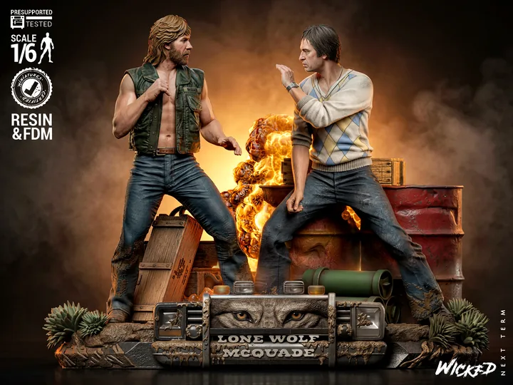 Lone Wolf McQuade Diorama