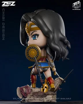 Wonder Woman Chibi thumbnail 3