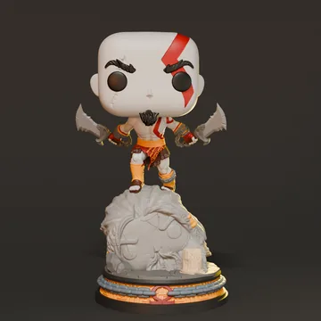 Kratos Chibi thumbnail 3