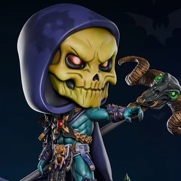 Skeletor Chibi thumbnail 2