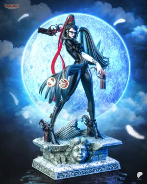 Bayonetta Sculpture thumbnail 2