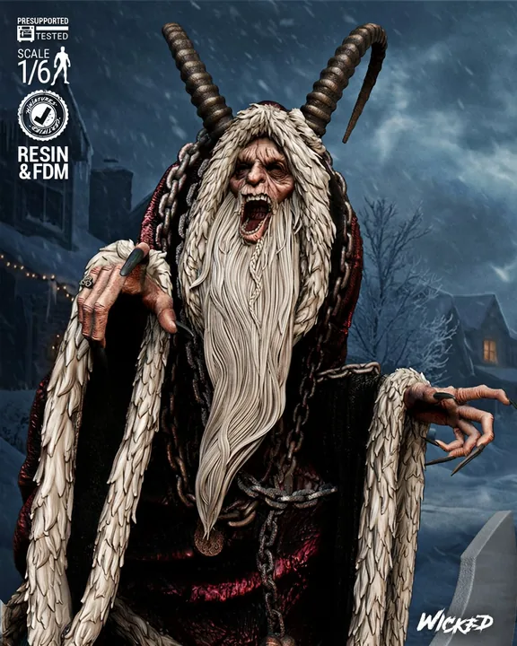 Krampus Sculpture