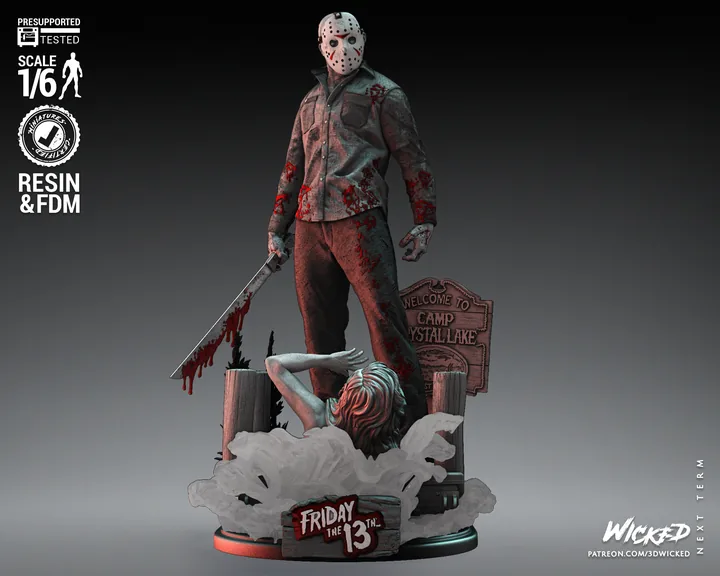 Jason Voorhees Sculpture