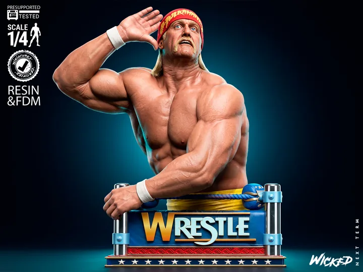 Wicked WILDCARD Hulk Hogan Bust
