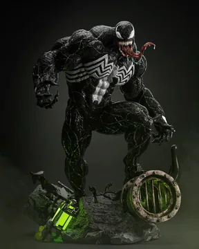 Venom Sculpture thumbnail 1