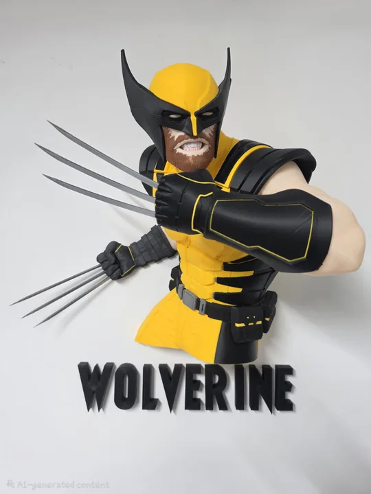 Wolverine 3D Poster