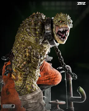 Killer Croc Sculpture thumbnail 4