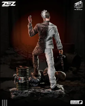 Two Face Sculpture thumbnail 3