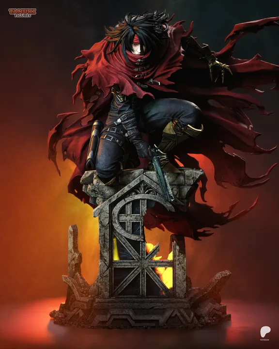 Vincent Valentine Sculpture