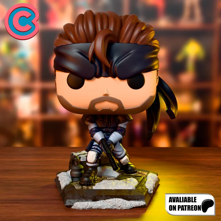 Solid Snake Chibi