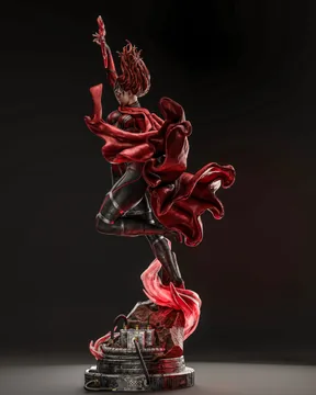Scarlet Witch Sculpture thumbnail 4