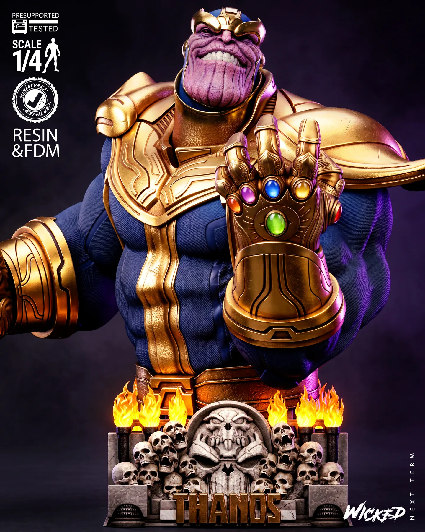 Thanos Bust