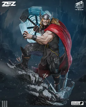 Thor Sculpture thumbnail 2