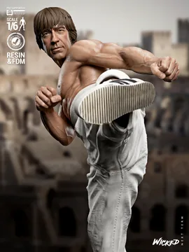 Chuck Norris Sculpture thumbnail 5
