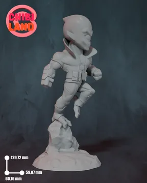 Allen the Alien Chibi thumbnail 6