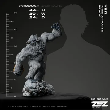 Yeti Sculpture thumbnail 6