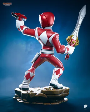 Red Ranger Chibi thumbnail 3