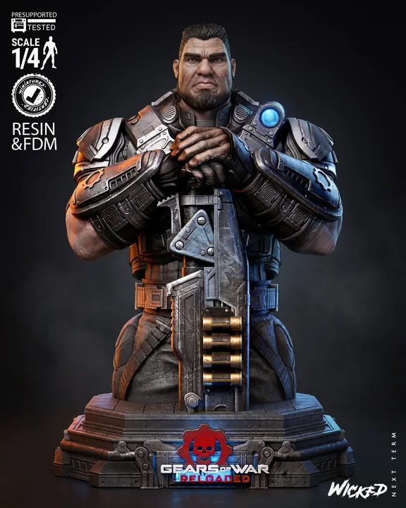 Dominic Santiago Bust