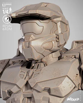 Master Chief Bust thumbnail 4
