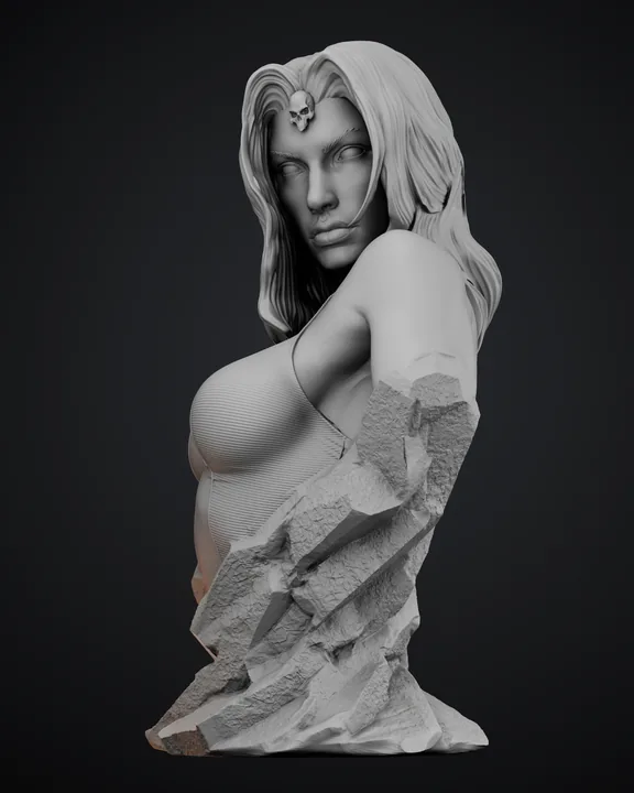 Mystique Bust