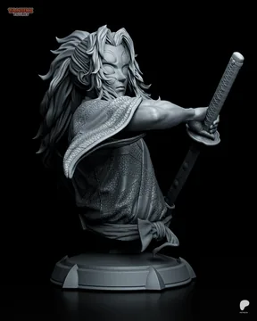 Kokushibo Bust thumbnail 2