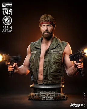 Chuck Norris Bust thumbnail 1