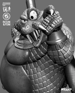 King Rool Sculpture thumbnail 2