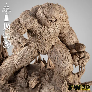 Wampa Sculpture thumbnail 3