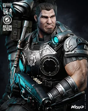 Gears of Wars Diorama thumbnail 6