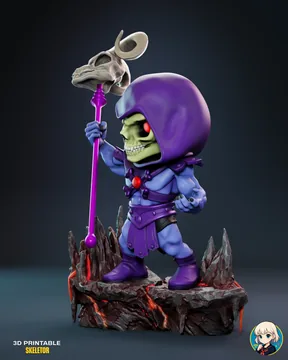 Skeletor Chibi thumbnail 2