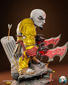 Kratos Chibi thumbnail 5