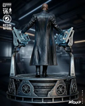 Nick Fury Sculpture thumbnail 4