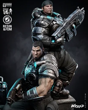 Gears of Wars Diorama thumbnail 4