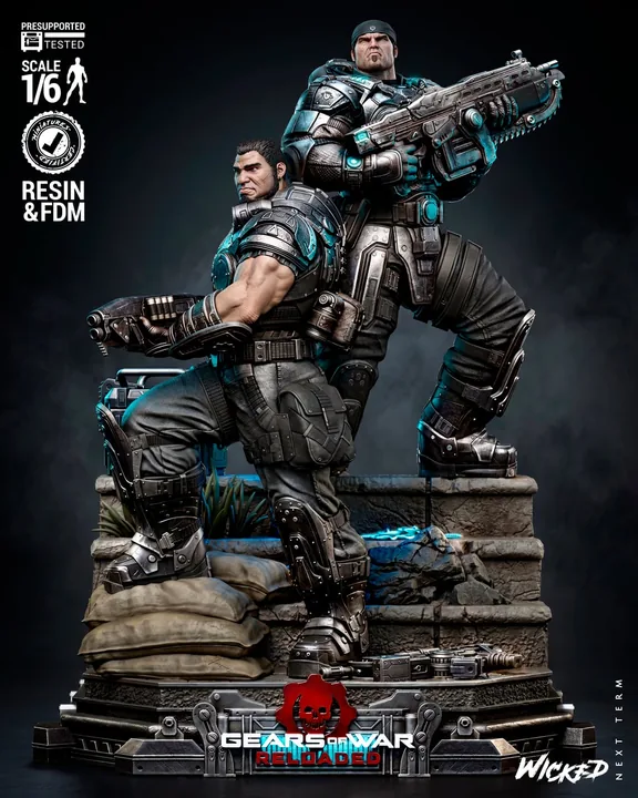 Gears of Wars Diorama