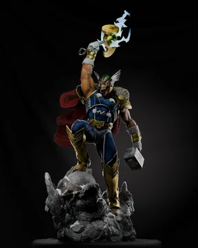 Beta Ray Bill Sculpture thumbnail 1