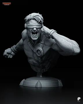 Cyclops Bust thumbnail 2