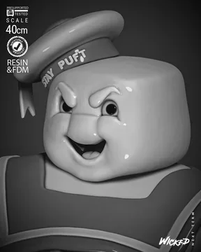 Mr Stay Puft Sculpture thumbnail 5