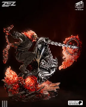 Ghost Rider Sculpture thumbnail 2