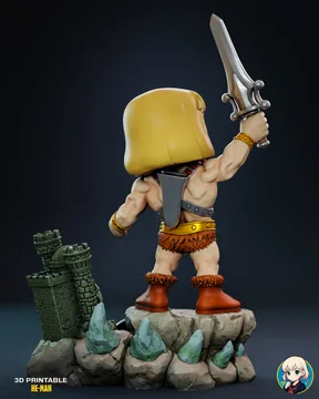 He-Man Chibi thumbnail 4