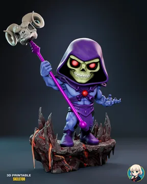 Skeletor Chibi thumbnail 1