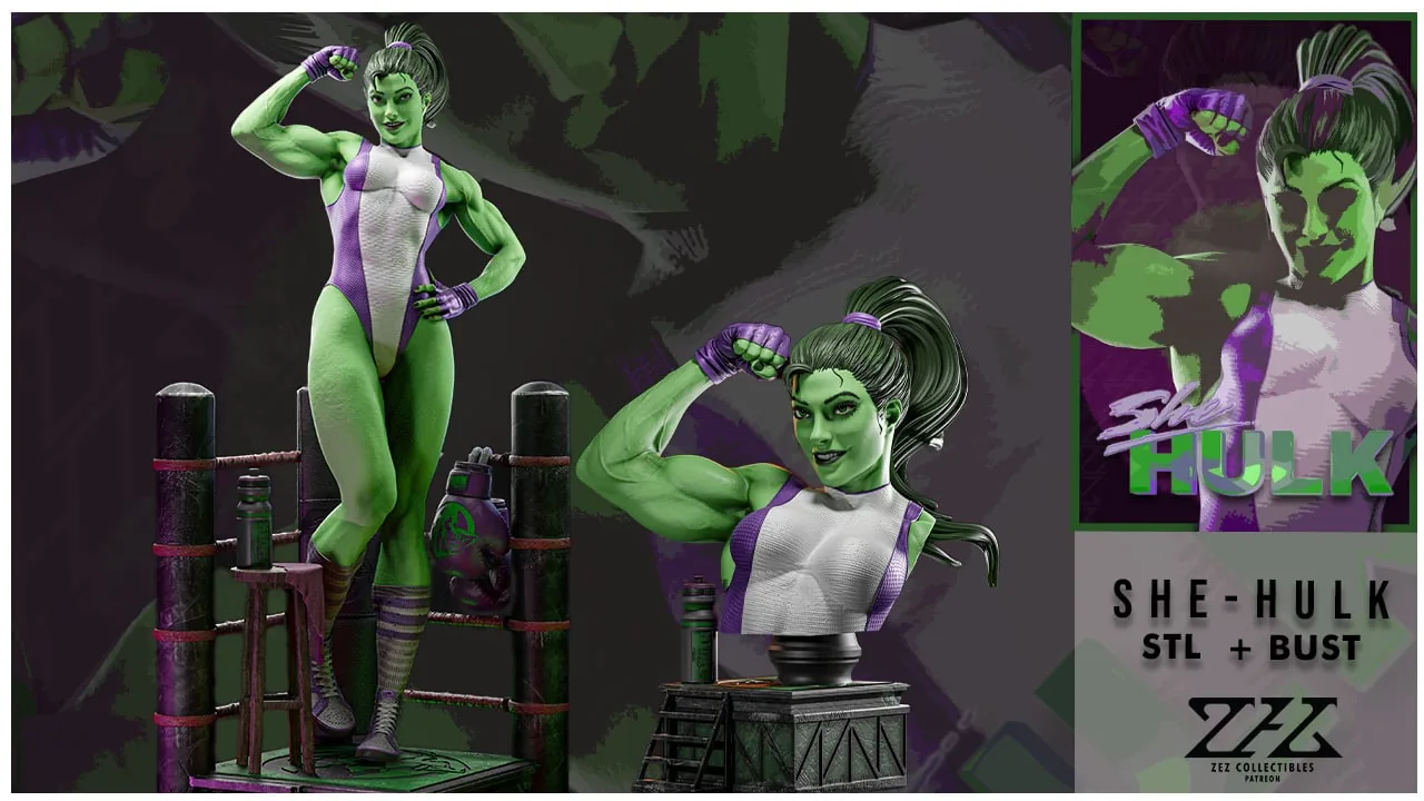 She Hulk Bust