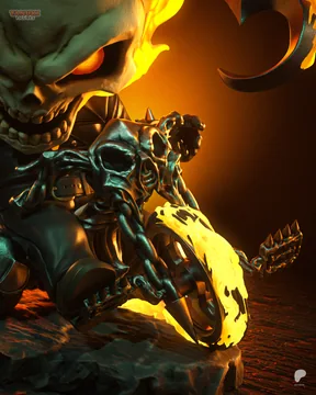 Ghost Rider Chibi thumbnail 5