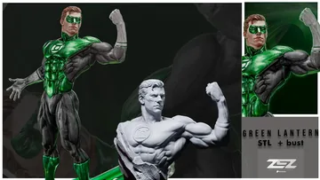 Green Lantern Bust thumbnail 2