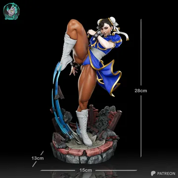 Chun-Li Sculpture thumbnail 5