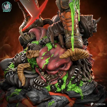 Doom Slayer Sculpture thumbnail 4