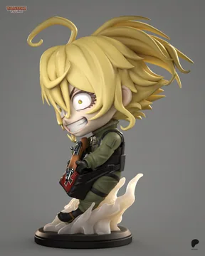 Tanya Degurechaff Chibi thumbnail 2