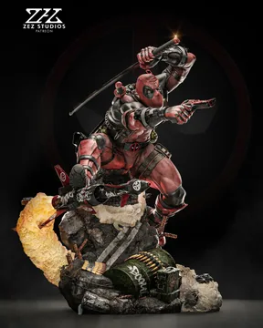 Deadpool Sculpture thumbnail 5
