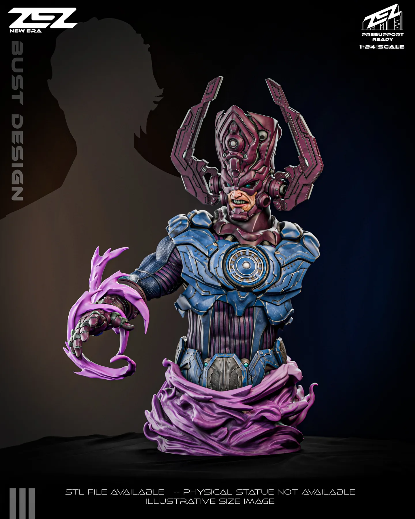 Galactus Bust